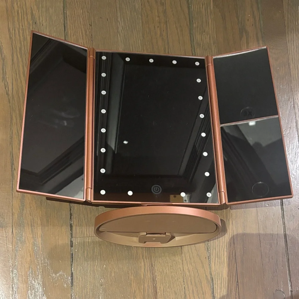 Flymiro Rose Gold Vanity Mirror